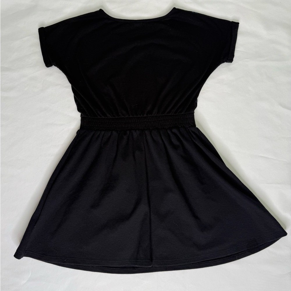 D-Signed by Disney Black and Blue Casual Panther A-Line Dress - Like New - - Picture 5 of 11